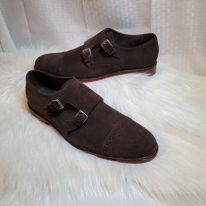 JOSEPH ABBOUD Double Monk Dress Shoes 10.5